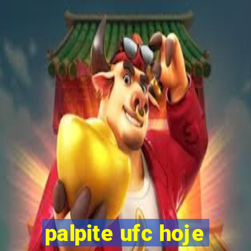 palpite ufc hoje